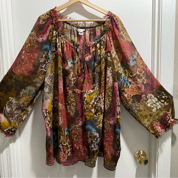 Whimsigoth Y2K Coquette Fairy Grunge Boho Babydoll Lace Slip Top Camisole L/XL - Picture 10 of 10